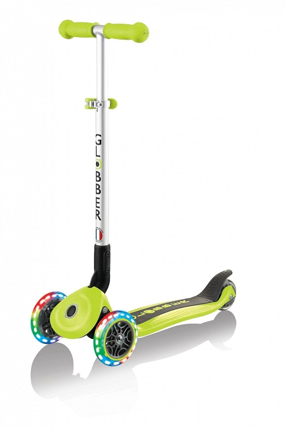 Трехколесный самокат Globber PRIMO FOLDABLE LIGHTS