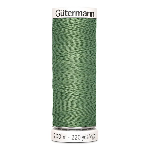 Нитки универсальные Gutermann Sew-all 100 (200 метров), 5 кат. | 821 серый офицерский