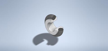 Штоковое уплотнение 621 4854 2-1/2x3x3/8 HALLITE