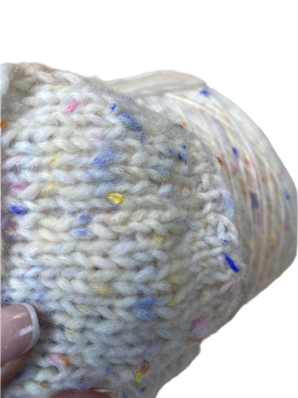 Пряжа на бобине 350 г (Италия) 71% шерсть мериноса 7% вискоза 22 п/а 100г-220м