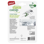 Gigwi REFILLABLE CATNIP Игрушка для кошек Мышка со сменной кошачьей мятой 10/22 см