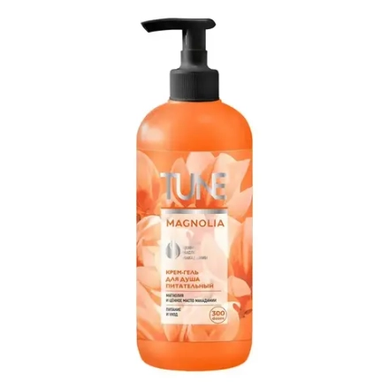 TUNE Крем-гель для душа питательный, Магнолия 500мл, блок 12шт.