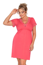Mariza plus nightdress Coral Donna