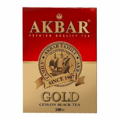 Акбар 100гр*14 черн..лист ГОЛД FBOP