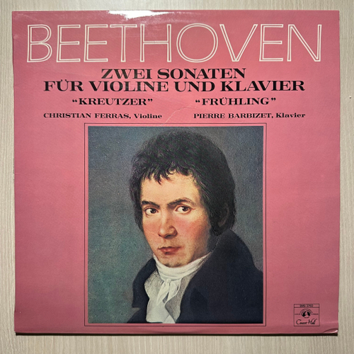 Бетховен - Две сонаты для скрипки и фортепиано «Крейцер» «Весна» (Франция)