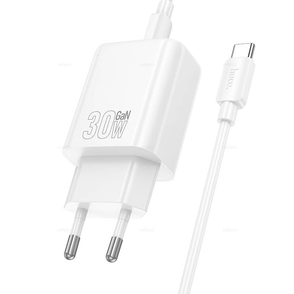 Зарядное устройство для Type-C Hoco N62 PD30W (white)