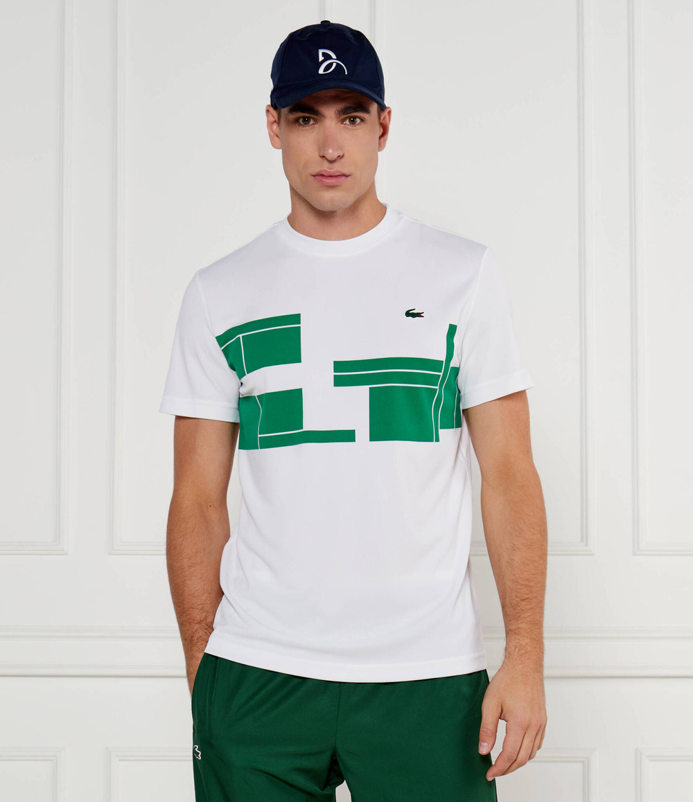 Футболка Lacoste x Novak Djoković Lacoste - белый(TH2525)
