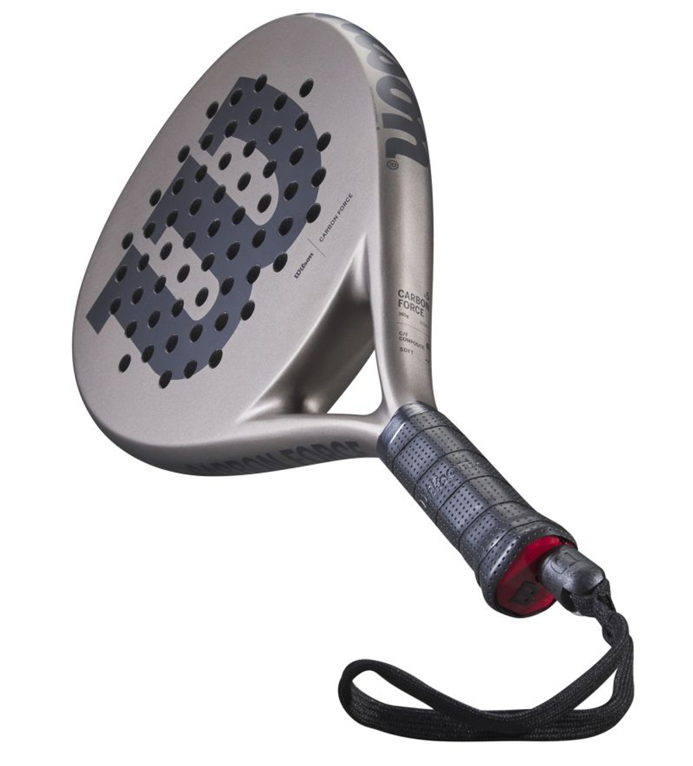 Ракетка для падел тенниса Wilson Carbon Force Padel 2 - copper/black