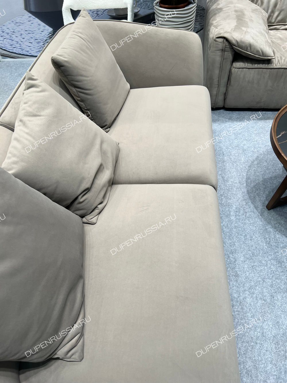 Диван ROCKS SF024 4-х местный угловой бежевый 5100-5 угол левый