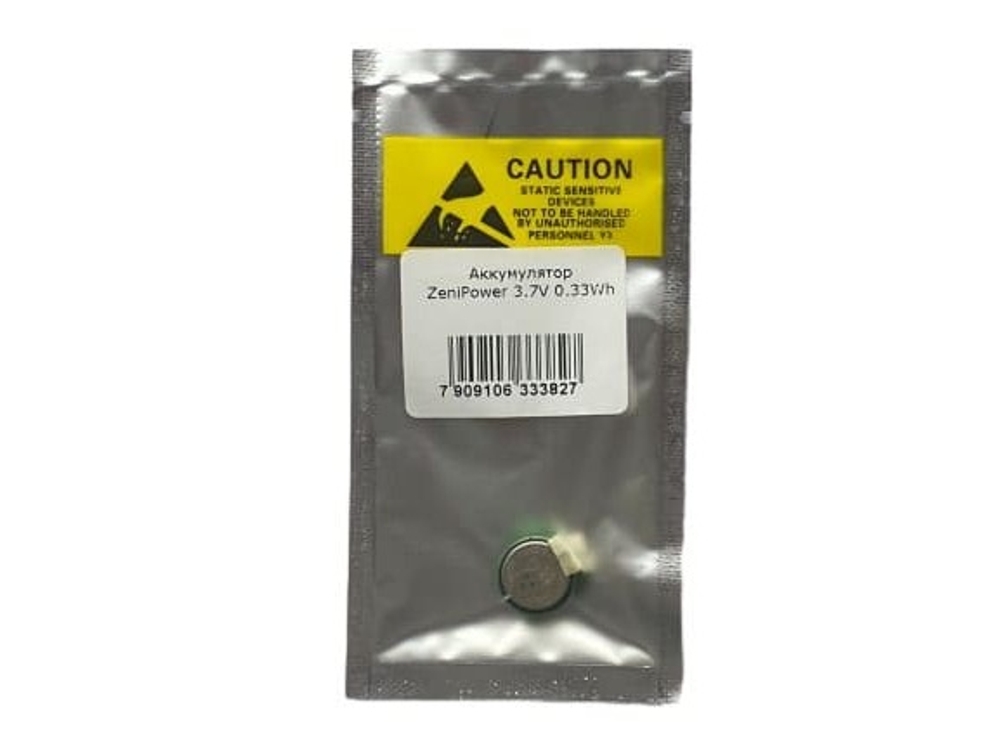 Аккумулятор ZeniPower 3.7V 0.33Wh