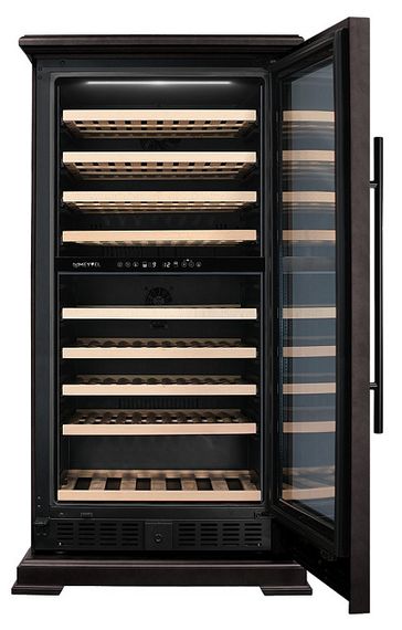 Винный холодильник Meyvel MV99PRO-KBT2 (Тёмный шоколад)