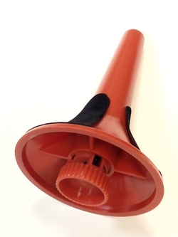 Подставка для трубы красная