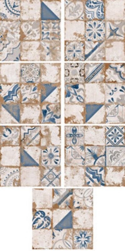 Керамогранит MEMORY 7 AZUL BRILLO