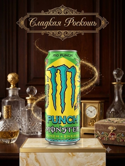 Энергетический напиток Monster Rio Punch м 500мл