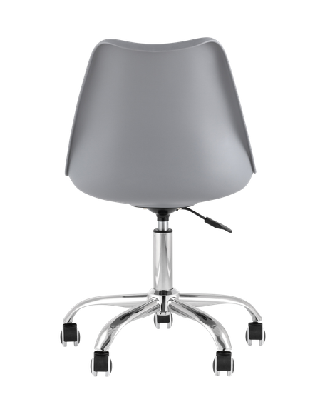 Стул офисный BLOK NEW пластиковый серый