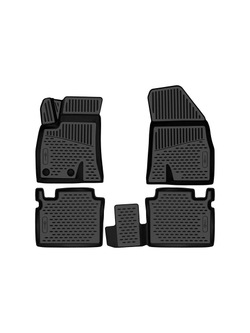 Коврики в салон для CHERY Arrizo 8 2022-, седан, 4шт. (Повышенная устойчивость, повышенная износостойкость) FORMAT.3DA70160210K