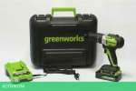 Дрель-шуруповерт Greenworks GD24DD60K2 (3704107UA)