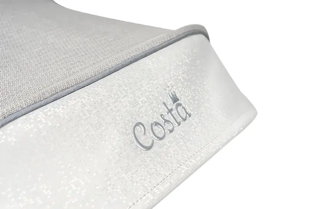 Коляска детская прогулочная COSTA Rio (Beige shine/Блестящий бежевый CR-2)