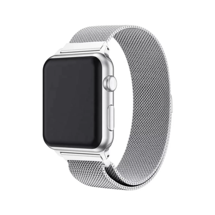 Браслет Миланская петля Apple Watch, 42/44/45, S/M, M/L, сталь