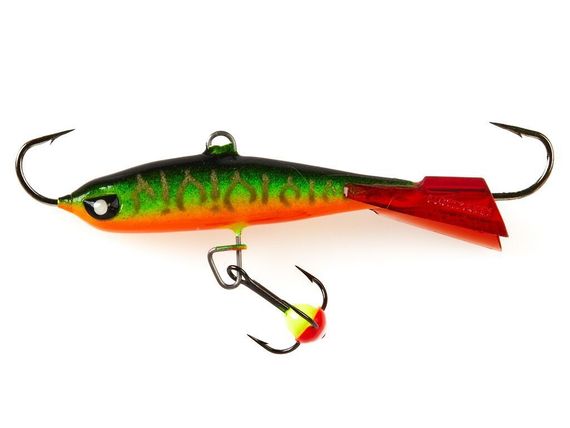 Балансиры Lucky John 3шт набор 3 MIX окуневый 2 с тройниками