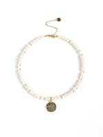 Чокер "Lotus pearl" Gold