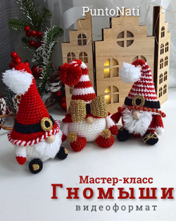 Мастер-класс Новогодние гномики