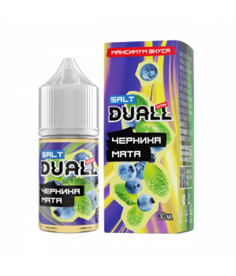 Жидкость Duall Extra, 30 мл, Hard Черника Мята
