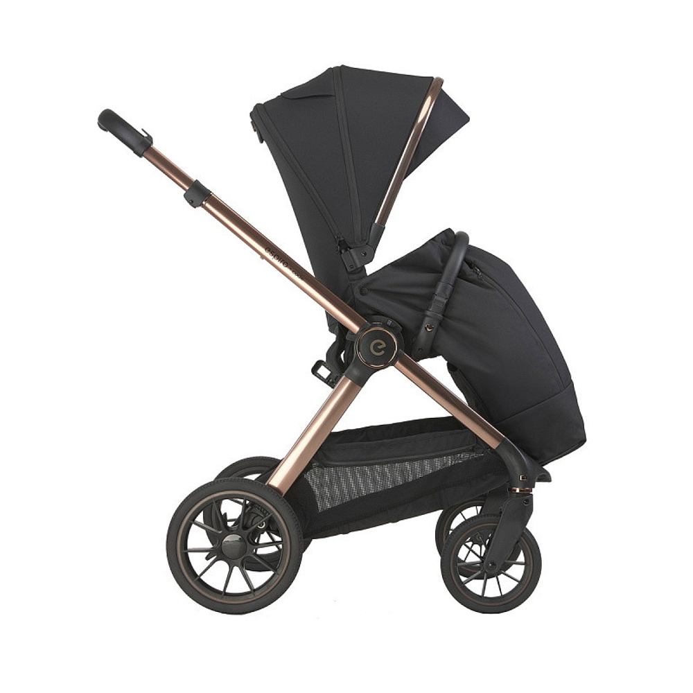 Детская коляска 3 в 1 Espiro Code 2025 и автокресло Pi Gray blue 10 clever black/ Серый/синий (Gray blue 103)