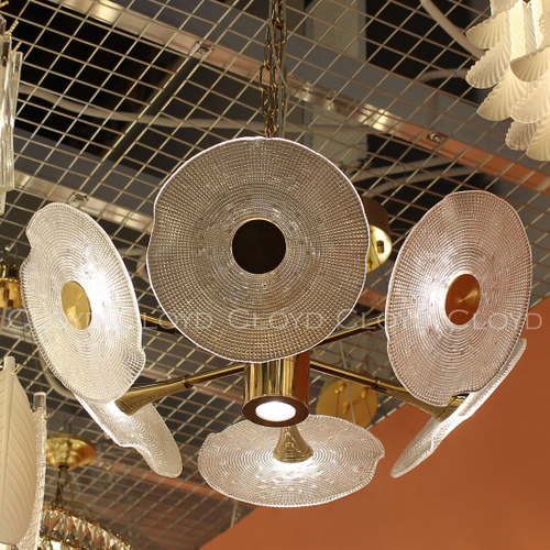 Люстра Cloyd GRAMMY C7 / Ø65 см - золото (арт.10667)