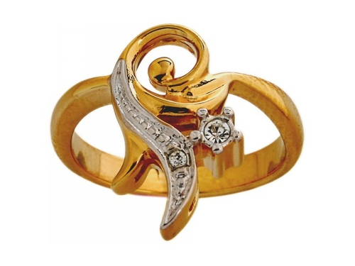 Кольцо "Гипюр"