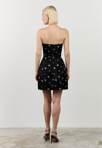 Платье корсетное мини