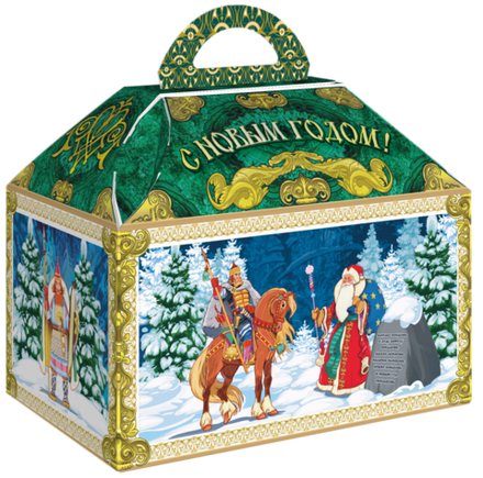 Ларец малый "Богатыри" 1000гр