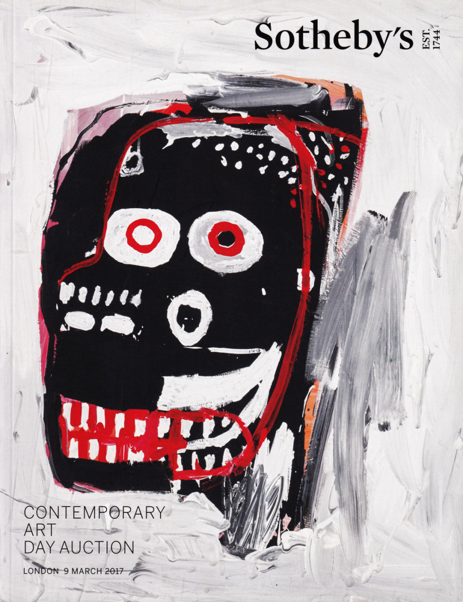 Каталог аукциона Sotheby's, Лондон, Современное искусство: дневной аукцион от 9 марта 2017 года