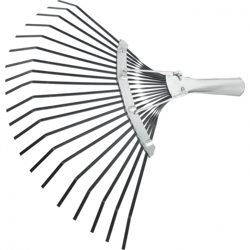 ГРАБЛИ ВЕЕРНЫЕ СИБРТЕХ 20-ЗУБЬЕВ С ЧЕРЕНКОМ ПЛОСК/ЗУБ 61779