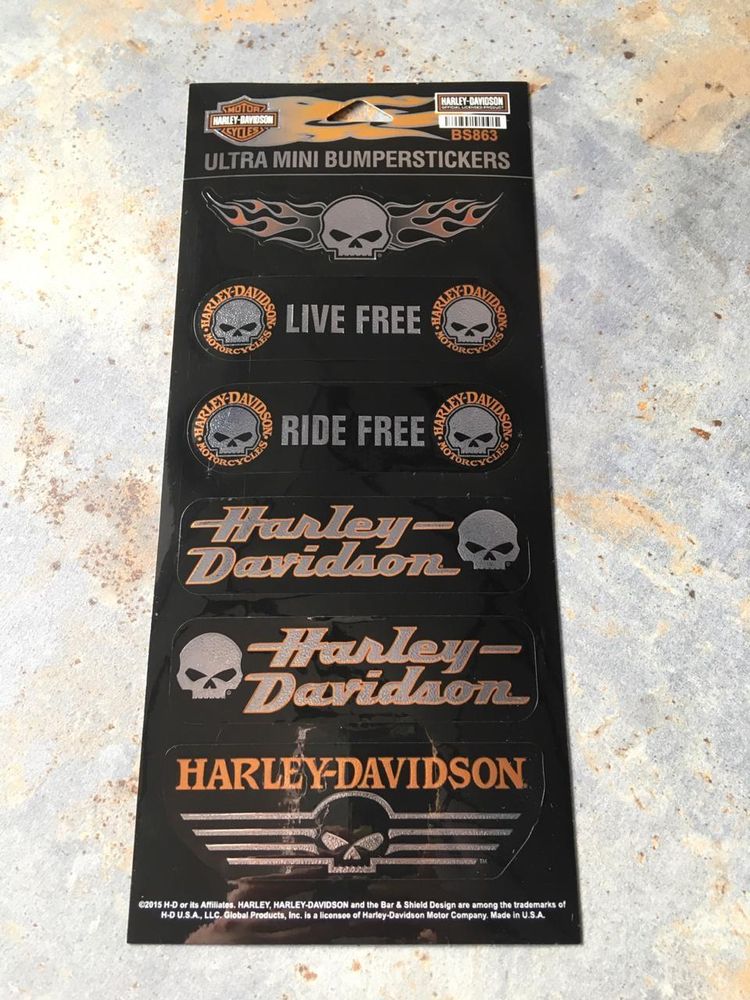 Наклейки Harley-Davidson -50%