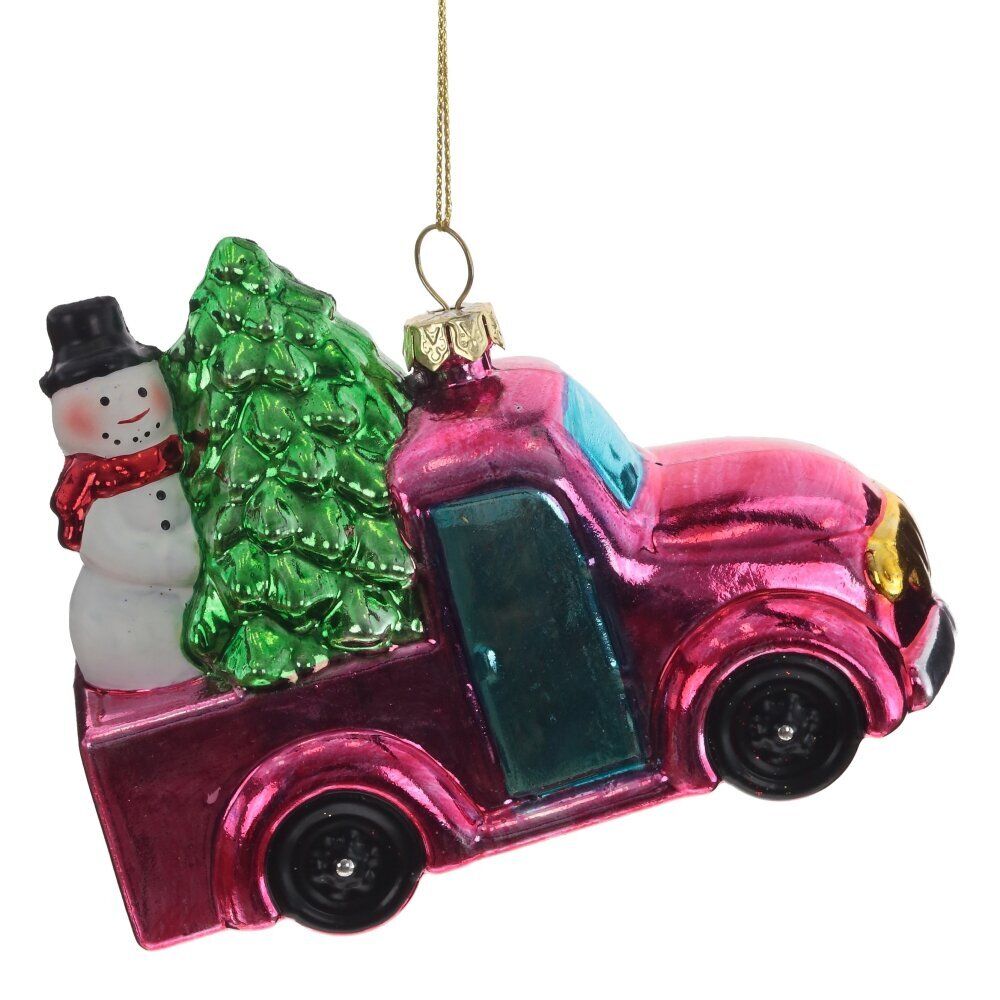 GAEM Украшение новогоднее "Машинка", L12 W5,5 H9 см, 3в.