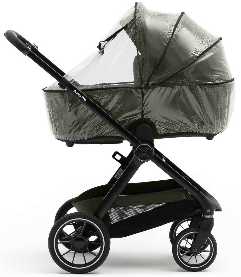Коляска Agex Prima Pro 3 в 1 с автокреслом i-Safe Grey APF664 Green (Зеленый)