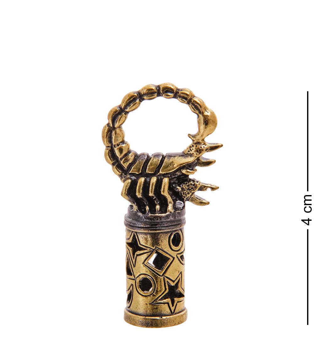 AM-3581 Наперсток-карандаш «Знак зодиака-Скорпион» (латунь)