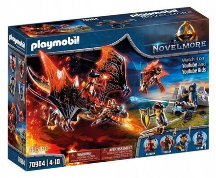 Конструктор Playmobil Novelmore - Атака дракона - Плеймобиль Драконы 70904
