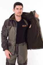 Костюм "ГОРНЫЙ" -5 (Таслан, Флис, Темный Хаки)