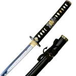 Японский меч Катана классическая (черные ножны) ArtGladius