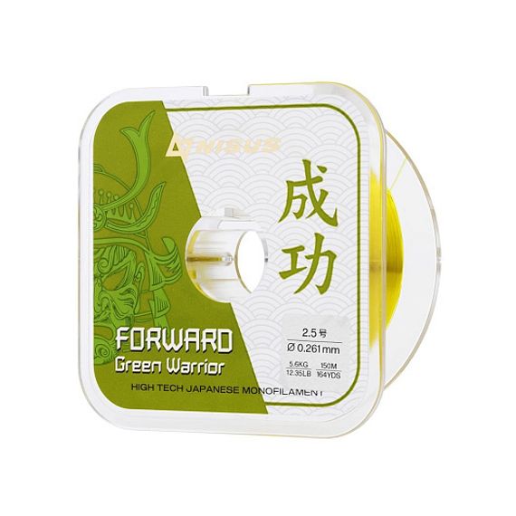 Леска FORWARD Green Warrior 0,261mm/150m Nylon (N-FGW-0261-150) Nisus