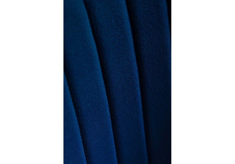 Стул на металлокаркасе Gabi dark blue / black / gold