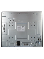 Газовая варочная панель 4 конфорки, нержавейка, с Wok-конфоркой, Электроподжиг, Газ-контроль, Решетки из чугуна, Macbi MBH64WXI.V2-SS