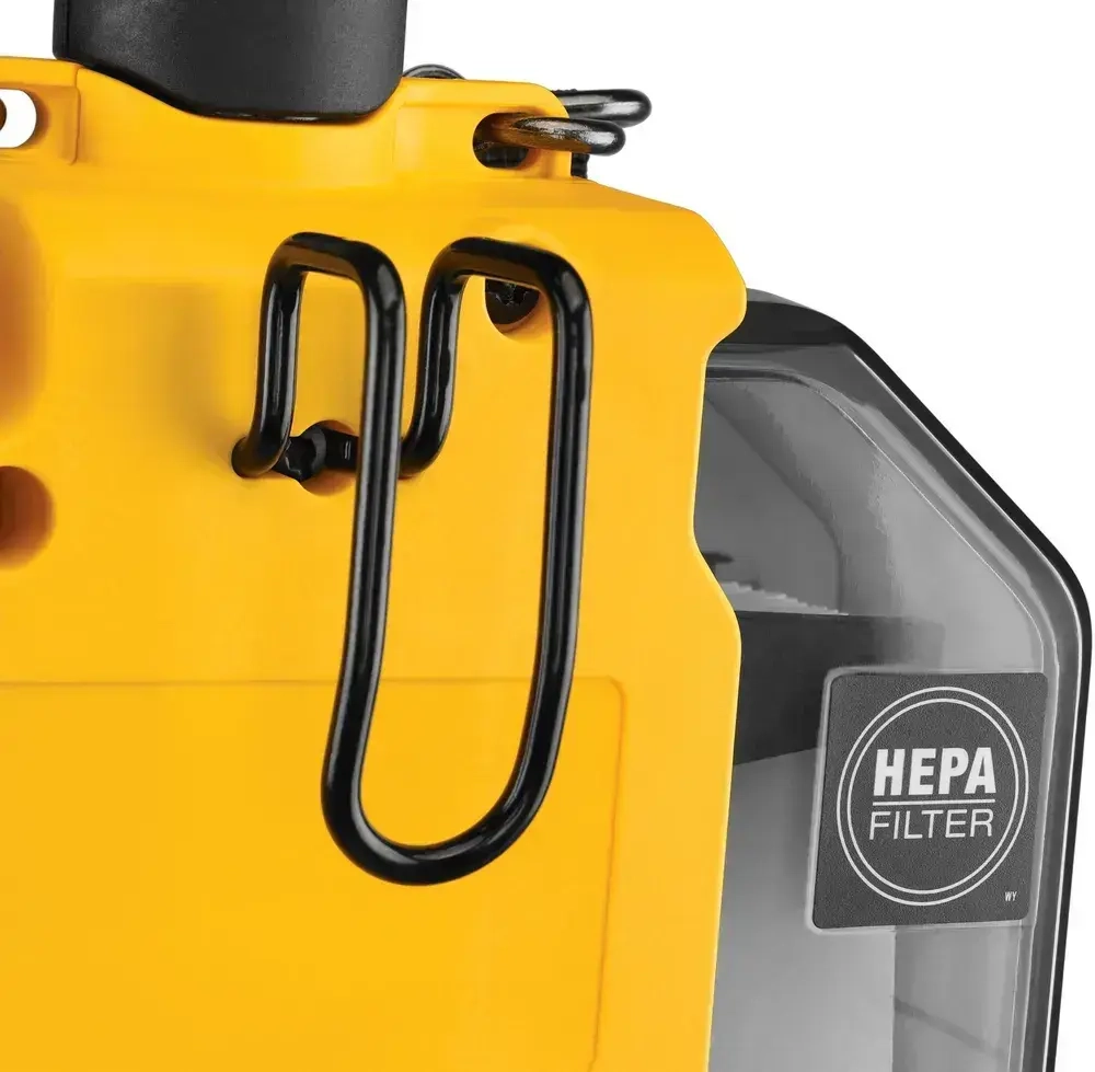 Аккумуляторный строительный пылесос DEWALT DWH161N, 18 В, 0.21 л, без АКБ и ЗУ