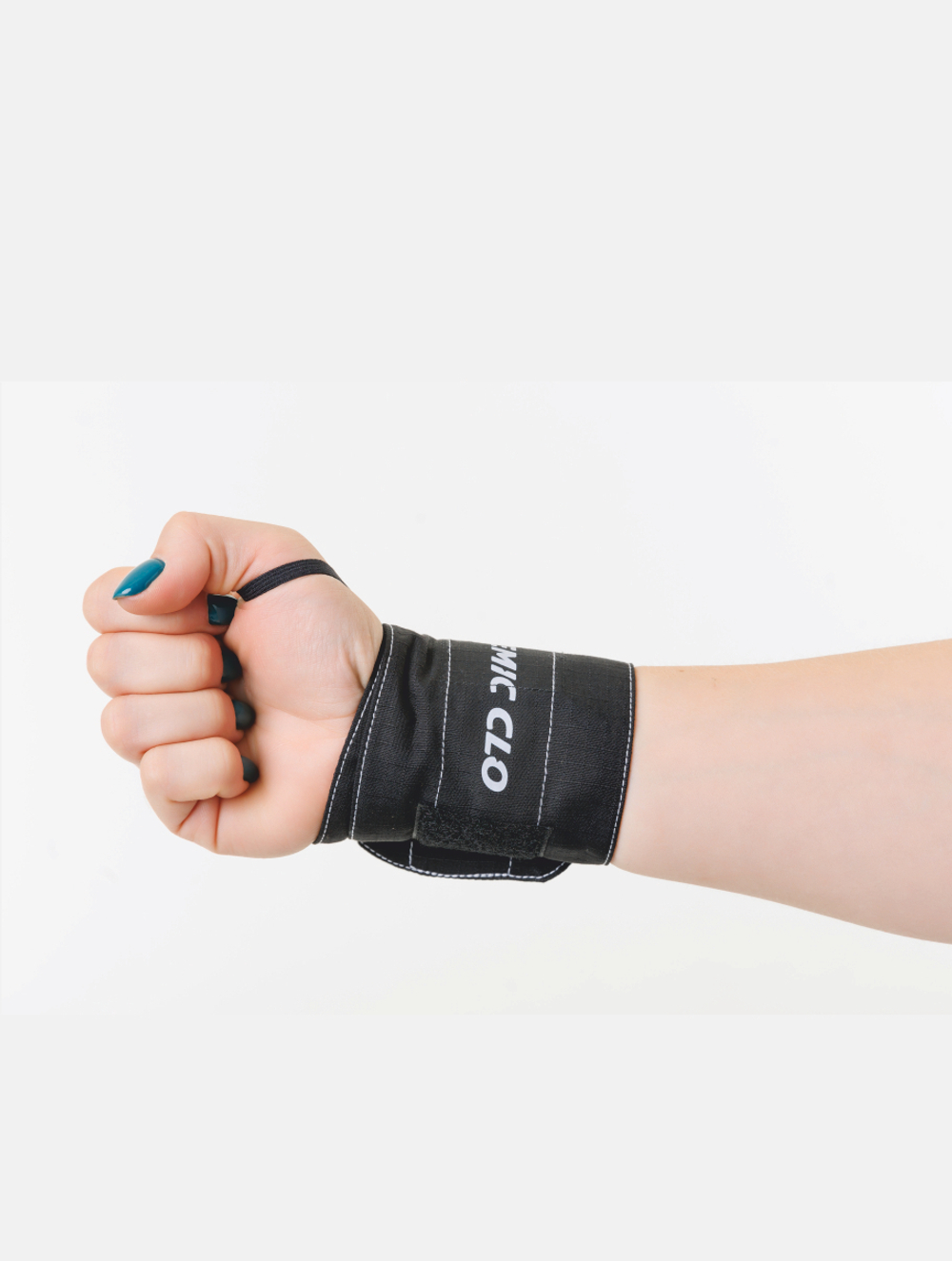 Бинты неэластичные TOTEMIC CLO для фиксации запястья, отделка белая