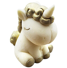 Шоколадная фигурка "Единорожка" цвет микс высота 8 см