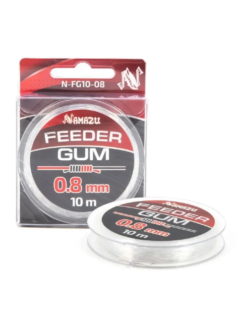 Фидергам FEEDER GUM, L-10 м прозрачный