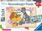 Puzzle Disney&#39;s favorite puppies 2x24 pcs