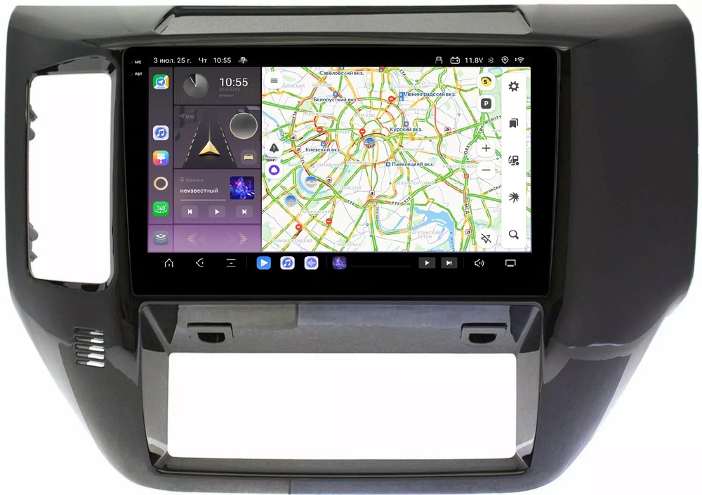 Магнитола для Nissan Patrol 2004-2010 - Carmedia SF-9270 QLed+2K, Android 13, TS20, CarPlay, 4G SIM-слот
